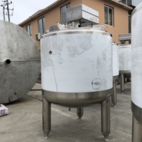 Fermenteur de mélange liquide personnalisé de 1000 l, stockage de spiritueux, mélangeur chauffé à enveloppe, réservoir sous pression