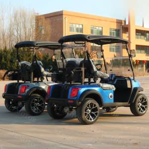 รถกอล์ฟคุณภาพเยี่ยมสำหรับขับขี่ออฟโรด 2, 4, 6 ที่นั่ง/รถกอล์ฟไฟฟ้าสำหรับขาย ราคาถูก รถกอล์ฟไฟฟ้า 6 ที่นั่ง 3-4 ล้อ - Product Image 4