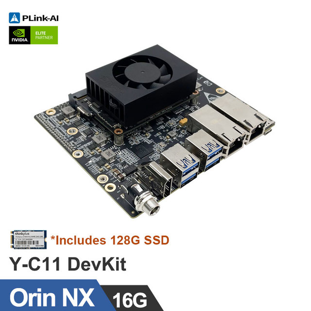 Nvidia Jetson Orin Nx16g Development System(16G Module+128ssd) Developer Kits Y-C11-DEV-ORIN Nx-16G-SSD128G