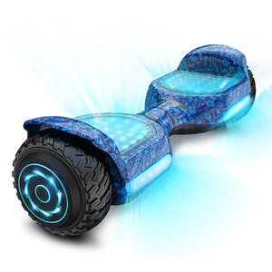 Gyroor 6.5 Inch Cân Bằng Xe Tay Ga Hoverboard Với CE Được Phê Duyệt Hover Hoverboard Màu Xanh Răng - Product Image 1