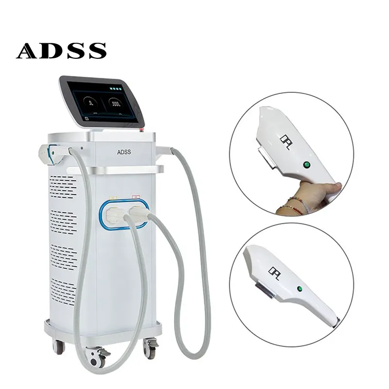 ADSS 3 en 1 OPT DPL IPL rajeunissement du visage acné glace refroidissement multifonctionnel IPL épilation Machine