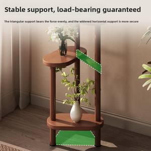 Étagère à plantes succulentes à 3 niveaux pour salon et balcon, support de fleurs sur pied pour intérieur - Product Image 5