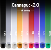 Vagrinders CannaPunk 2.0 – Ensemble de pots en porcelaine marbrée anti-UV pour café et herbes aromatiques
