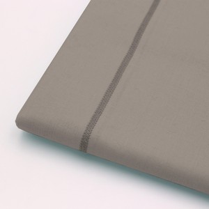 Sábana de percal de algodón 100% hecha a medida, funda de almohada, juego de funda nórdica, venta superior, ropa de cama cómoda de invierno en color gris paloma suave - Product Image 4