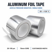 Ruban en aluminium anti-EMI ignifuge, découpé sur mesure pour le blindage électromagnétique des équipements de réfrigération