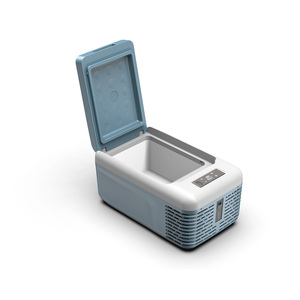 Conception anti-vibration mini refroidisseur compresseur petite voiture réfrigérateur voiture usage domestique congélateur - Product Image 6