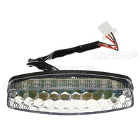 Feu arrière de freinage LED rouge pour moto, quad, kart, TaoTao, Sunl, moto chinoise 50, 70, 110, 125cc