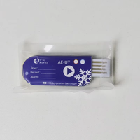 AZOVTES AE-UT Thermomètre enregistreur de données pour chaîne du froid en plastique, connecté par USB, certifié IP67, OEM/ODM, pour enregistrement de données, garantie d'un an