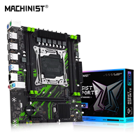 MACHINIST LGA 2011-3 Socket X99 PR9 Mendukung CPU Xeon E5, RAM DDR4, NVMe SSD, USB 3.0, TPM2.0 dengan Harga Pabrik