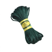 Tali Kepang Simpul Cina 2.5mm untuk Kerajinan DIY, Tali Poliester Warna-warni untuk Pembuatan Perhiasan, Pembungkus Kado & Aksesoris Dekoratif