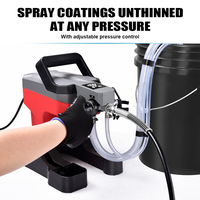 AEROPRO AP8629 NOUVEAU Pulvérisateur de peinture sans air portable, machine électrique sans air avec pistolet et embouts pour la peinture de la maison