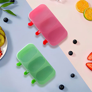 Moule à glace en silicone de qualité alimentaire en forme de lapin de dessin animé, facile à nettoyer, pour sucettes glacées et glaçons faits maison, fabriqué en Chine - Product Image 2