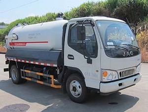 4000 litro mano sinistra drive giapponese JAC delle acque reflue camion per la vendita - Product Image 2