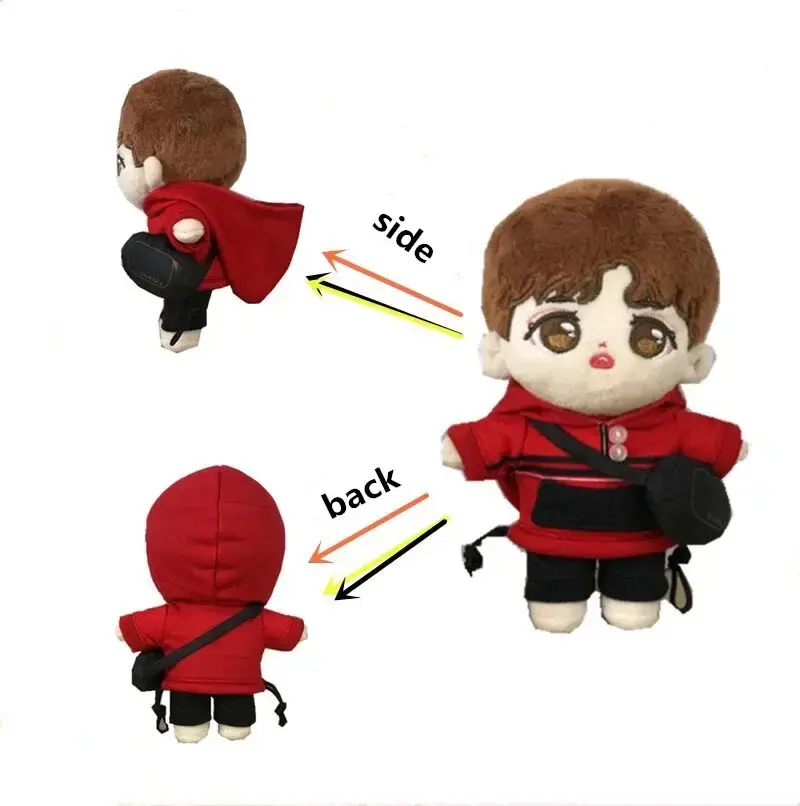 Poupée garçon en peluche personnalisée