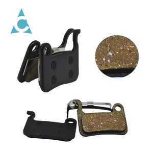 Pastillas de freno de disco de bicicleta de resina, pastillas de freno semimetálicas usadas para AVID HAYES y otros <span class=keywords><strong>frenos</strong></span> de disco, 1 par - Product Image 4