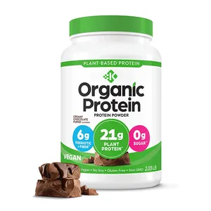 OEM/ODM yüksek kalite destek bağışıklık ve enerji takviyesi bezelye Vegan organik bitki bazlı Protein tozu sağlamak