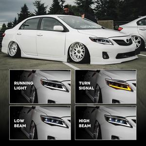 Faro Delantero de Alta Calidad para Toyota COROLLA 2010-2013, Versión Estadounidense, Piezas de Automóvil de Fábrica, Venta al por Mayor, Accesorios para Automóviles Nuevos - Product Image 5