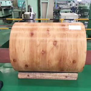 दीवार पैनल के लिए लकड़ी के अनाज लैमिनेटेड स्टील शीट - Product Image 3