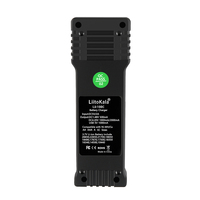 LiitoKala petit et léger Lii-100C chargeur de batterie intelligent sortie USB pour 18650 26650 18350 14500 AA AAA batterie