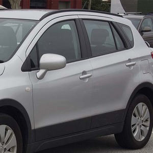 Set di 4 Deflettori Finestrini Fumé per <span class=keywords><strong>Suzuki</strong></span> SX4 Hatchback Sedan Crossover 2008-2021, Protezione Antipioggia Adesiva - Product Image 3
