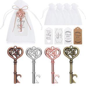 Llavero Abridor de Botellas con Forma de Mariposa, 7.5x3, Aleación de Zinc, Recuerdos para Bodas y Fiestas - Product Image 1