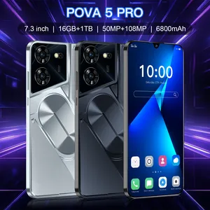 Pova5 8 + 256Gb Met Stylus Monile Mobiele Decoratie Mobiele Telefoons Smartphones Peer Telefoon