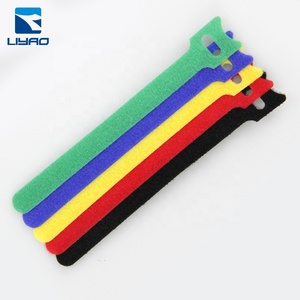 ตะขอและห่วงสายไนลอนสีดำแดงเหลืองน้ำเงินเขียวสำหรับเก็บลวด - Product Image 3