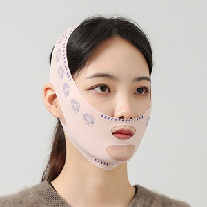 Vente en gros <span class=keywords><strong>pas</strong></span> <span class=keywords><strong>cher</strong></span> Bande minceur visage doux Double <span class=keywords><strong>menton</strong></span> Lift Up Strap V Line Face Lifting Belt - Product Image 3