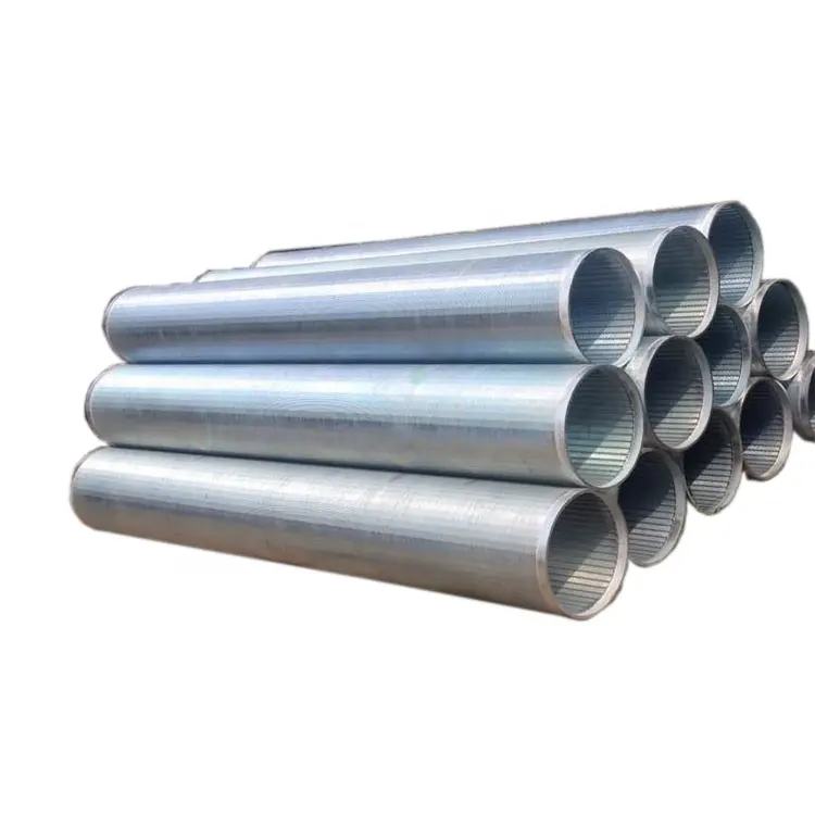 China OEM Stainless steel wedge filter element/The filter element of the geothermal tail water recharge equipment