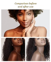 Ensemble de blanchiment le plus fort blanc d'escargot naturel avec logo OEM avec glutathion pour éliminer les taches brunes et tous les soins de la peau avec hyperpigmentation