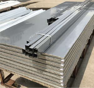 Làm bằng tay đá Len Nhẹ bảng phân vùng bụi-miễn phí và chống cháy hội thảo màu thép Sandwich Panel nhà máy sản phẩm - Product Image 2
