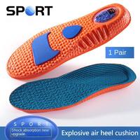 Zoom Air talon coussin Sport semelles pour hommes et femmes EVA confort Inserts pour la marche respirant Absorption des chocs chaussures