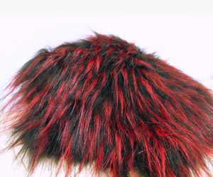 고품질의 염색된 뾰족한 인조 모피는 목걸이에 사용되며, 무게가 높고 현재 판매 중에 있습니다. - Product Image 3