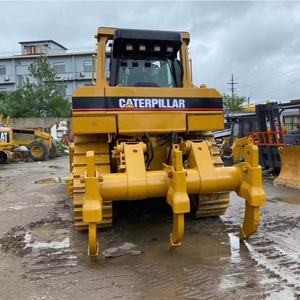 Excavadora de cadenas usada CAT D8R, maquinaria de construcción, sistema hidráulico mediano - Product Image 2