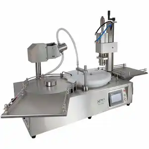 Automation New Style Manufacturer Production Line Vial Bottle Customizable Filling Capping And Labeling Machine