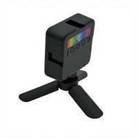 Lumière de remplissage de poche pour photographie RGB 5W, 20 pièces, température de couleur réglable 2500-7000K, pliable, étanche pour studio vidéo