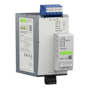 อินเทอร์เฟซแหล่งจ่ายไฟอิเล็กทรอนิกส์สำหรับ wagos 2787-2147 24VDC แรงดันเอาท์พุท20A กระแสไฟขาออก topboost + PowerBoost - Product Image 2