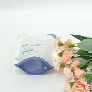 Bolsa de Recarga Ecológica, Blanca Brillante, Impresa en Grabado, a Prueba de Fugas, con Boquilla, para Espuma Limpiadora, Champú, Crema para Ojos - Product Image 3