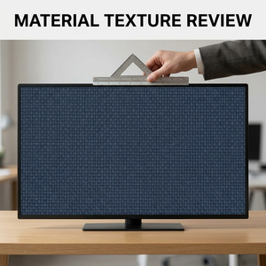 Auf Lager: Tiefblaue Grasfaser-Tapete, Feinmaschiges Papyrus-Rollenmaterial, Luxuriöse Kommerzielle Wandverkleidung in Mitternachtsblau - Product Image 2
