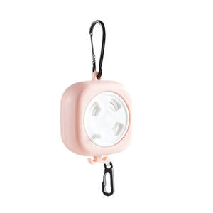 Sèche-linge portable rétractable sans perçage pour les voyages en plein air avec corde en nylon ABS pour une utilisation en hôtel et à l'intérieur - Product Image 5