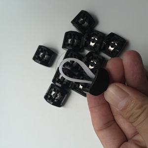 Гибкий пластиковый зажим из сплава нержавеющей стали пластиковый 1/2 "погодостойкий ремешок - Product Image 1