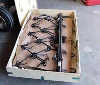 Arado de Cadena de Acero Galvanizado de Alta Resistencia para Tractor, ATV/UTV, Equipo Agrícola, Venta Caliente de Fábrica