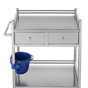 Chariot de rangement pour équipement médical, chariot de pansement en acier inoxydable, vente chaude - Product Image 2
