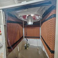 SYGH 18000CFM Nouvelle Pompe à Moteur pour Refroidisseur d'Air Évaporatif Automatique à Faible Bruit, Montage Mural/Fenêtre, Usage Industriel, Construction en Plastique PP