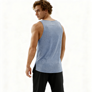 Gilet da palestra personalizzati vestiti Fitness Body Building uomo Racerbacke muscoli atletici per allenamento in palestra che corrono canotte per esercizi - Product Image 5