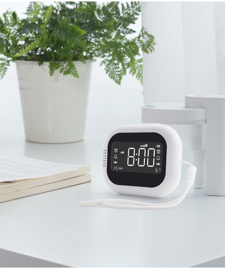 Keshi Portable Rechargeable Alarm Clock - Perfect for Heavy Sleepers Keshi Portable Rechargeable Alarm Clock - Perfect for Heavy Sleepers