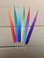 Plumes de faisan artificielles en vrac, plusieurs tailles, pour coiffes, chapellerie, costumes de carnaval, artisanat d'Halloween