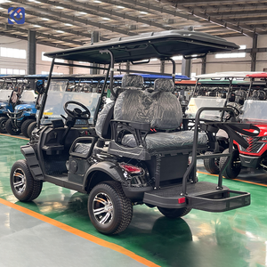 Voiturette de golf électrique 4 places CAMP de haute qualité, batterie lithium 72V, quatre roues, homologuée pour la route, idéale pour les communautés résidentielles - Product Image 5