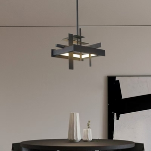 Hậu Hiện Đại Đèn chùm Net phòng khách phòng ngủ màu đỏ nghiên cứu nhà quán trà treo dòng ánh sáng cao cấp biệt thự Câu lạc bộ thanh đèn chùm - Product Image 3