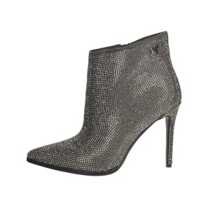 Stivaletti 8325 grigi da donna con chiusura Slip-On con tacco 5cm in pelliccia traspirante per l'autunno/inverno includono stivali Chelsea da Cowboy da neve - Product Image 1